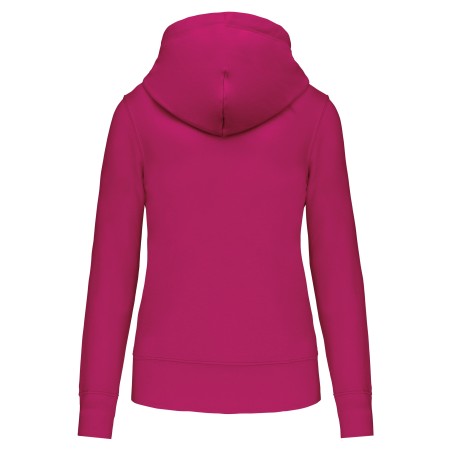 Sudadera capucha ecorresponsable mujer