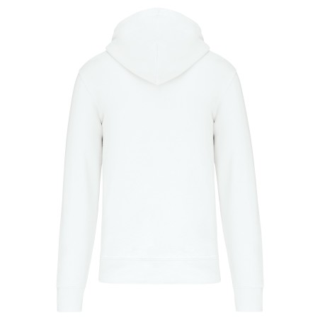 Sudadera con capucha y cremallera ecorresponsable hombre