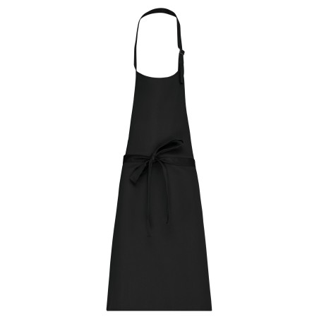 Polycotton apron without pocket