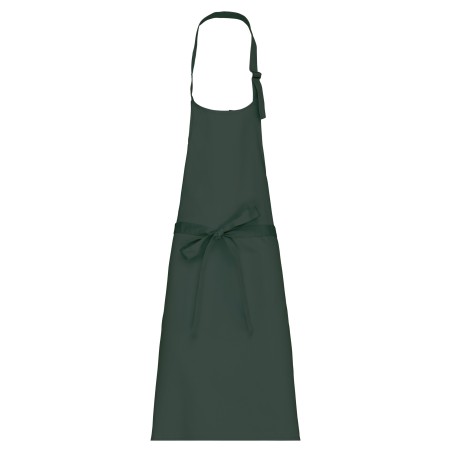 Polycotton apron without pocket