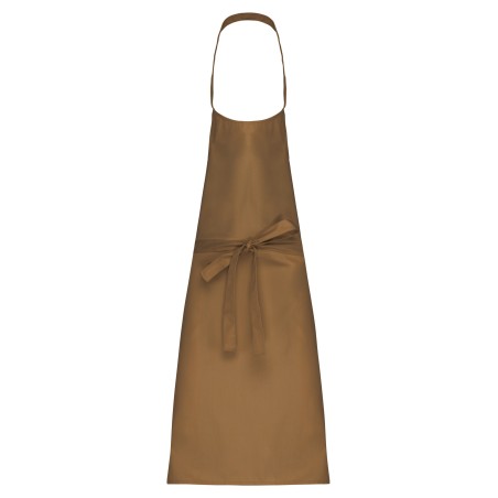 Polycotton apron without pocket