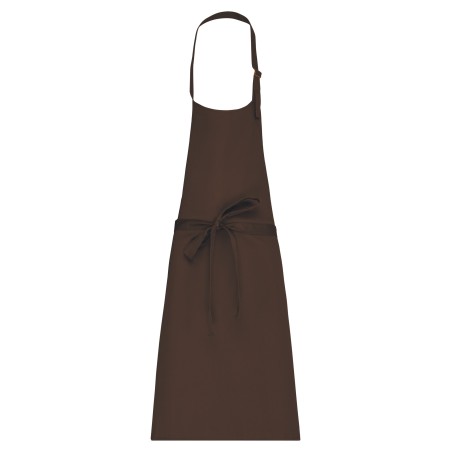 Polycotton apron without pocket