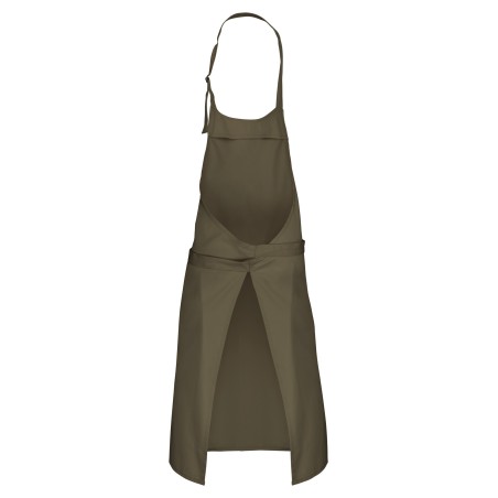 Polycotton apron without pocket