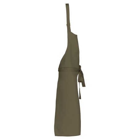 Polycotton apron without pocket