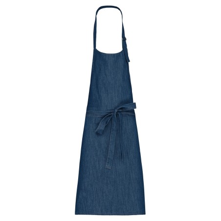 Polycotton apron without pocket