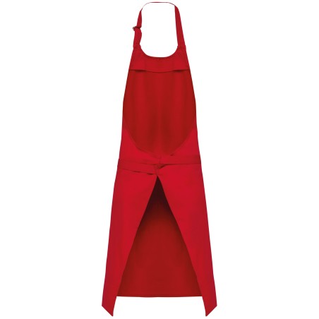 Cotton apron with pocket