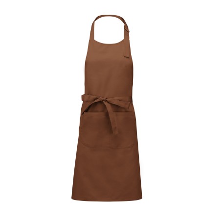Cotton apron with pocket