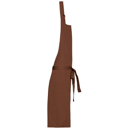 Cotton apron with pocket