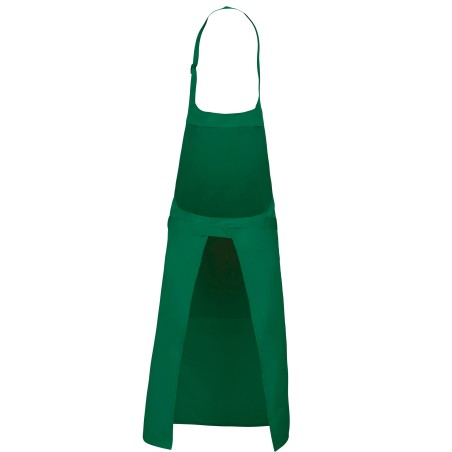 Delantal poliéster/algodón con bolsillo