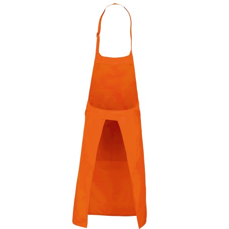 Polyester cotton apron with pocket
