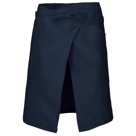 Polycotton mid-length apron