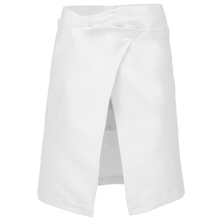 Polycotton mid-length apron