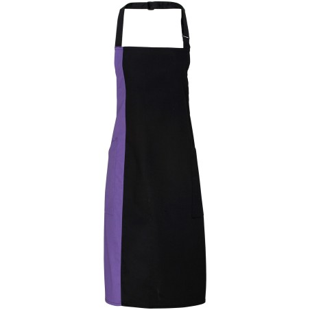 Contrast Bib Apron