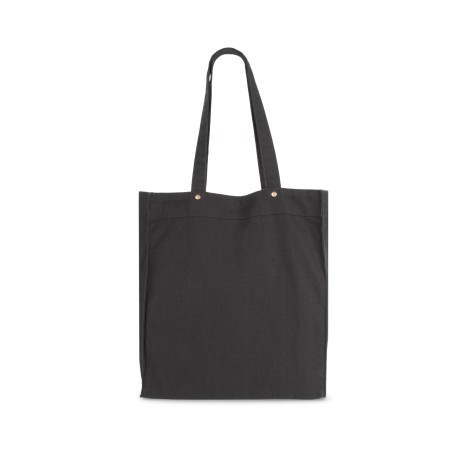 Cotton bag with front pockets