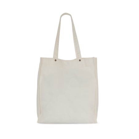 Cotton bag with front pockets