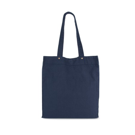 Cotton bag with front pockets