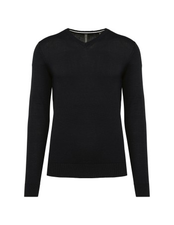Men\\\'s eco-friendly V-neck jumper 2