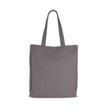Cotton bag with front pockets
