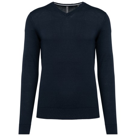 Jersey cuello de pico ecorresponsable hombre