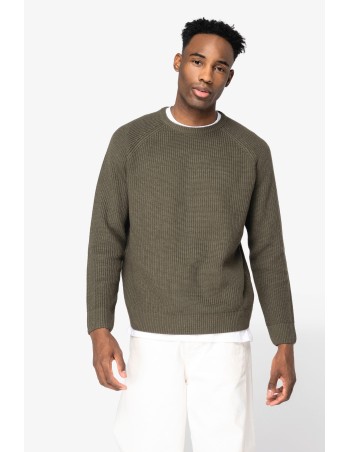 Jersey ecorresponsable de punto grueso hombre