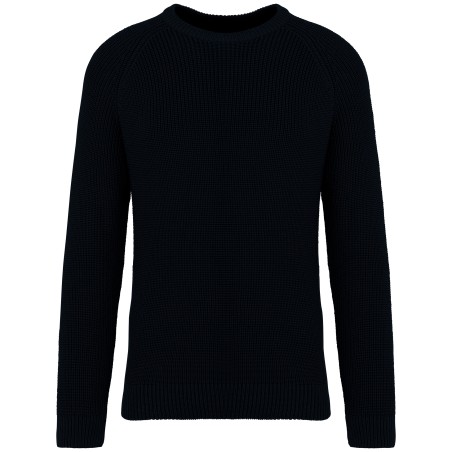Eco-friendly men’s chunky knit jumper