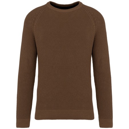 Eco-friendly men’s chunky knit jumper