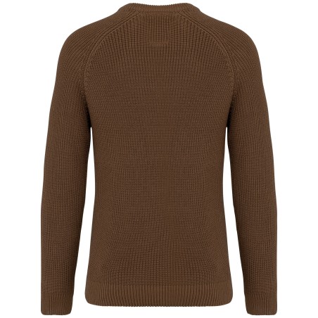 Eco-friendly men’s chunky knit jumper