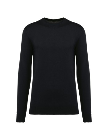 Men’s crew neck Supima® jumper 2