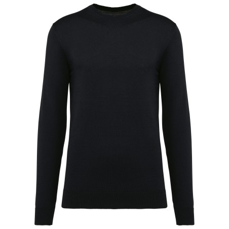 Men’s crew neck Supima® jumper