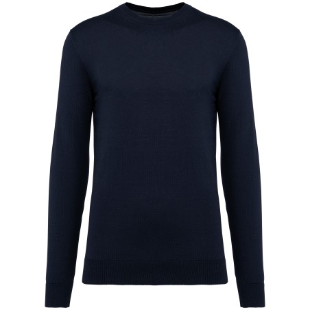 Men’s crew neck Supima® jumper