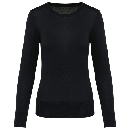 Jersey Supima® cuello redondo mujer