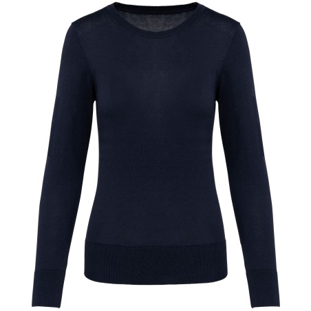 Jersey Supima® cuello redondo mujer