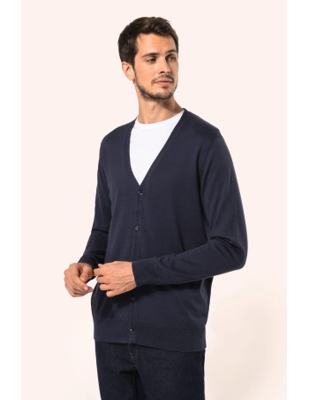 Men Supima® cardigan