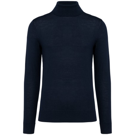 Men\\\'s roll-neck merino jumper