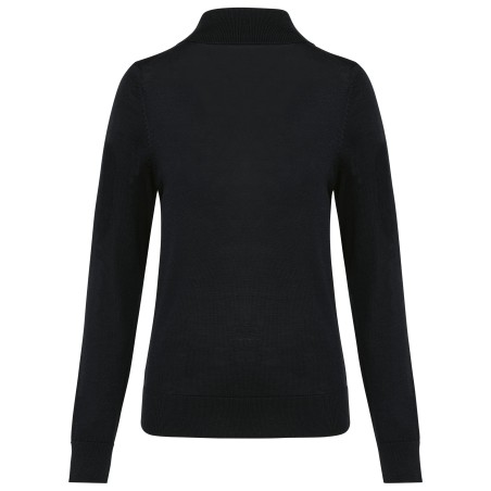 Ladies\\\' roll-neck merino jumper