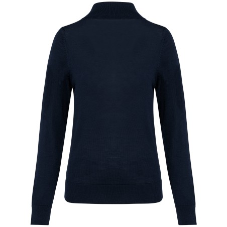 Ladies\\\' roll-neck merino jumper