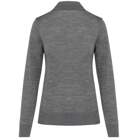 Ladies\\\' roll-neck merino jumper