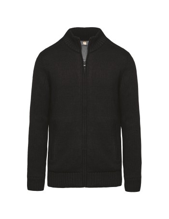 Fleece lined cardigan 2