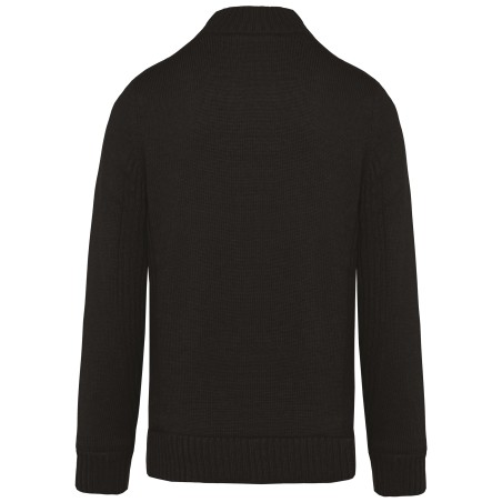 Fleece lined cardigan