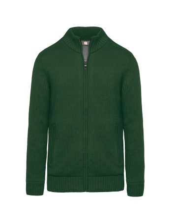 Fleece lined cardigan 2