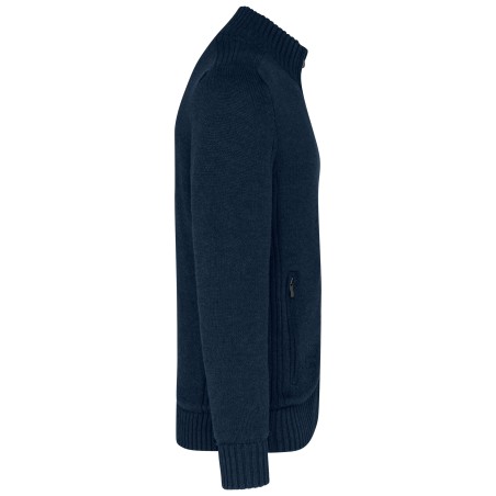 Fleece lined cardigan