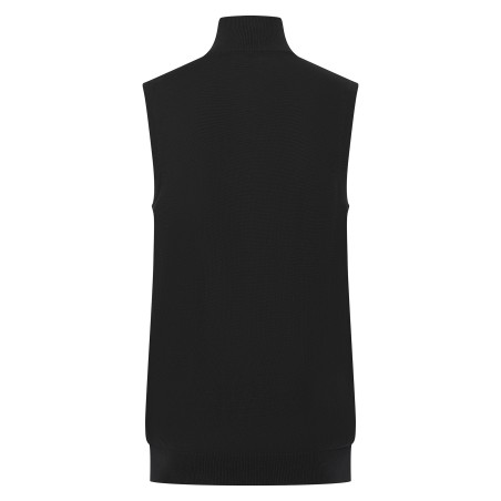 Men\\\'s sleeveless zip-up jumper