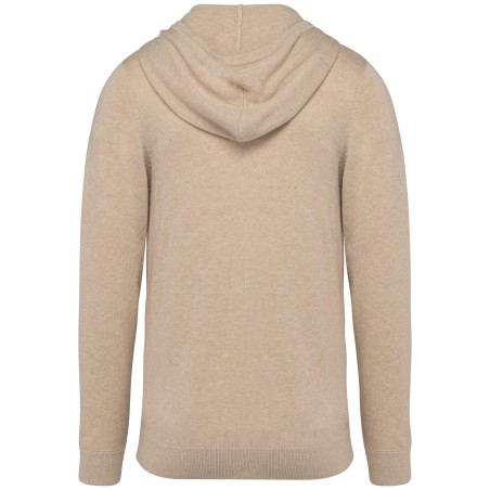 Eco-friendly Men\\\'s Lyocell Full zip Hooded Jumper