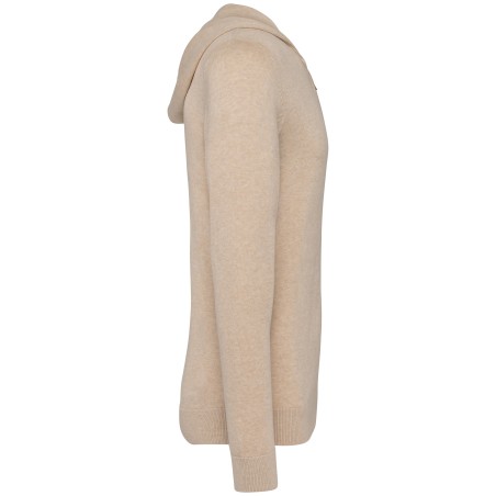 Eco-friendly Men\\\'s Lyocell Full zip Hooded Jumper