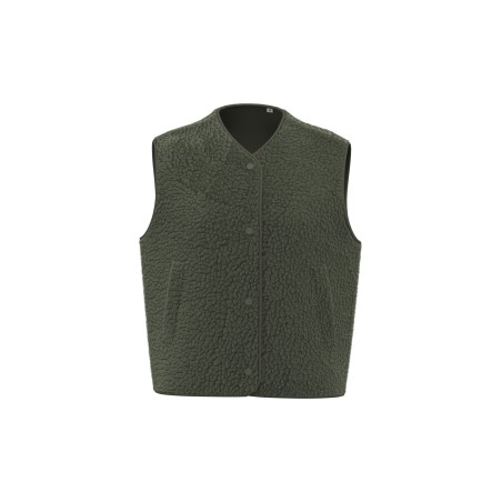 Chaleco de sherpa mujer