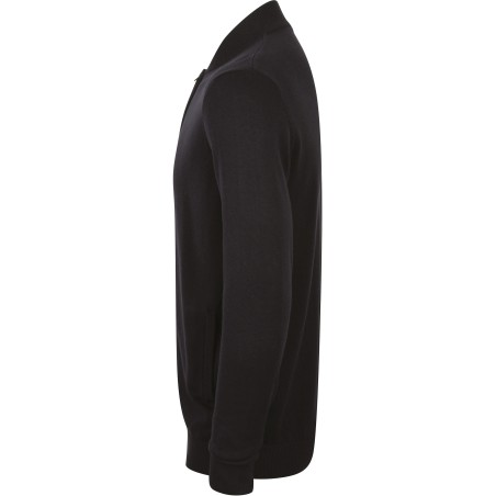 Zip through cardigan