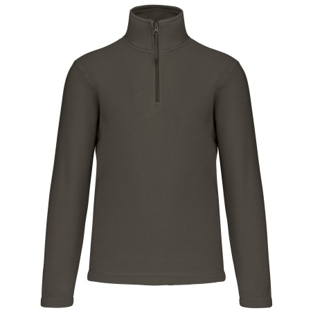 Enzo  Zip neck microfleece jacket