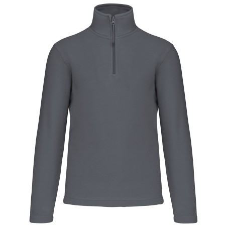 Enzo  Zip neck microfleece jacket