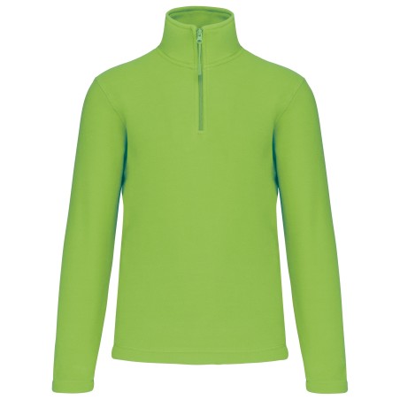 Enzo  Zip neck microfleece jacket