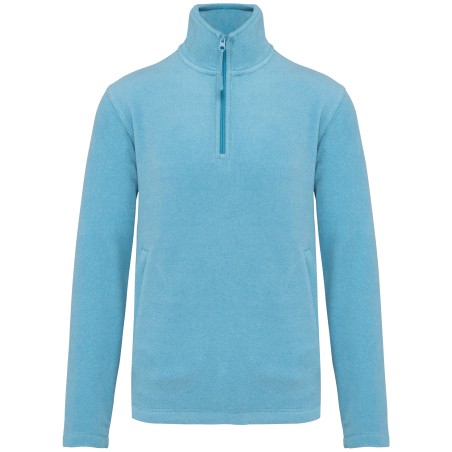 Enzo  Zip neck microfleece jacket